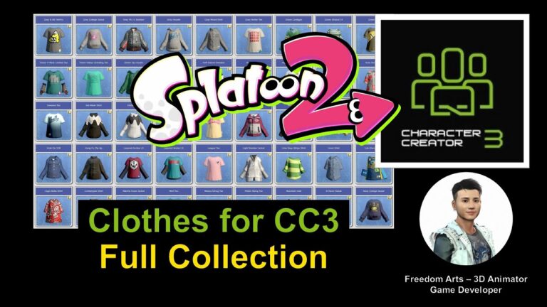 [Tutorial] [3D Model] [CC] Clothes Full Collection - Character Creator ...